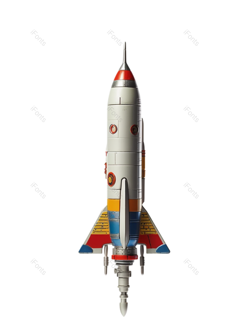 科学图片,摄影元素,火箭PNG,白色背景免抠素材